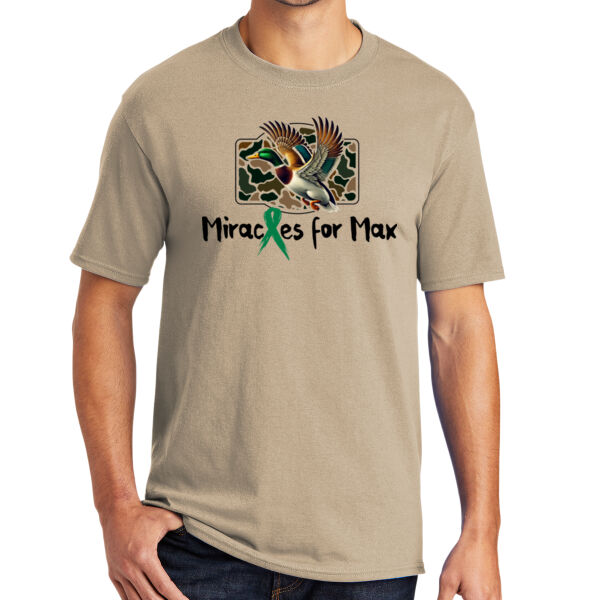 Miracles for Max Camo Front Only - Core Blend Tee Thumbnail